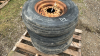3 Wagon Tires 9.5L-15 on 6 Bolt Rims - 2