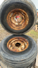 3 Wagon Tires 9.5L-15 on 6 Bolt Rims - 4