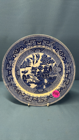 10in Willow Pattern Plate