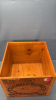 Varnished Canadian Wooden Butter Box - 2