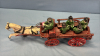 Repro 16in Long Cast Iron Fire Wagon - 3