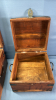 3 Matching Wooden Treasure Boxes - 6