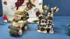 Assorted Lot on 10in Square China Plater - 4
