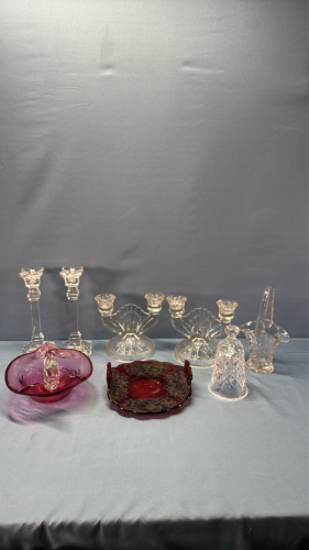 Assorted Glassware Lot
