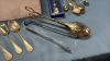 Quantity of Flatware,Steak Knives,Collector Spoons - 3