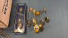 Quantity of Flatware,Steak Knives,Collector Spoons - 4