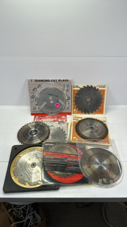 Approx (12) 7in & 7.25in Saw Blades