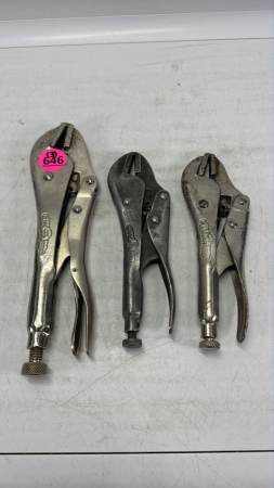 (3) Vise Grips