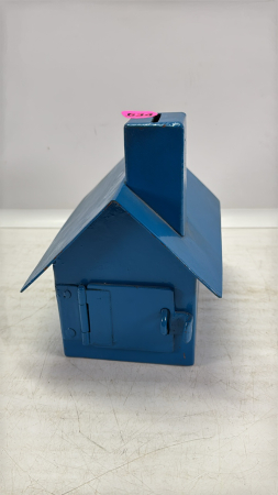 Metal Bank with Lockable Door