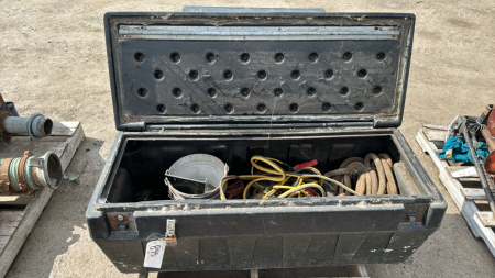 Poly Truck Toolbox with Contents -See Notes