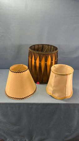 (3) Assorted Lamp Shades