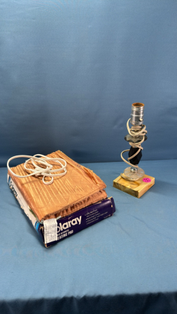 Solaray Heating Pad & 10in Bedroom Lamp
