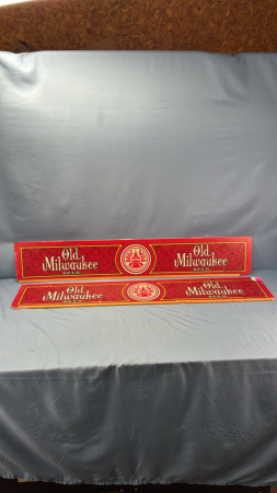 (2) Old Milwaukee Beer Panels