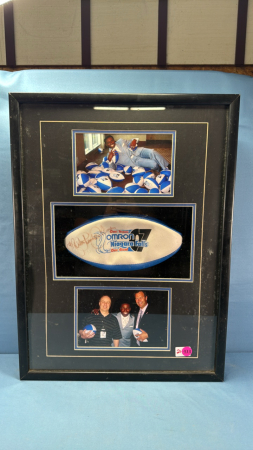 Football Shadowbox Picture from Niagara Falls