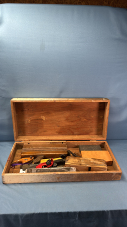 Wooden Box with Lid