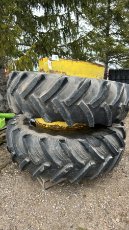 2 -20.8 x 38 T-Rail Duals with Hardware -See Notes