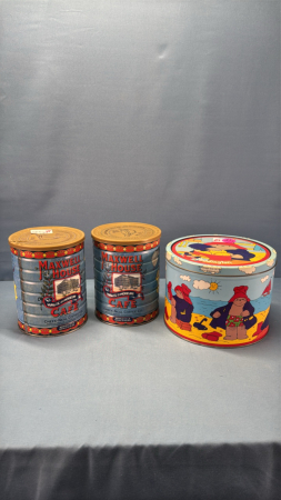 (3) Tins
