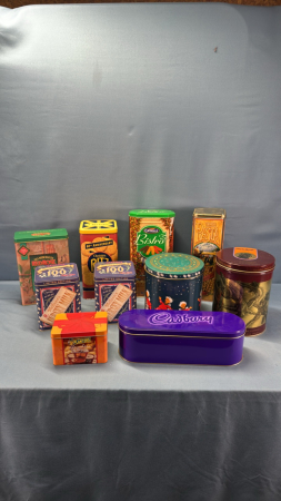 Large Qty of Collector Tins