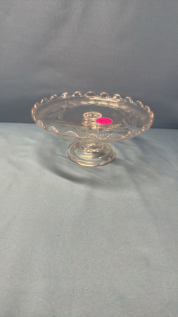 Glass Pedestal Cake Stand