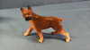 14in China Platter with 6 Animal Figurines - 3