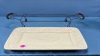 Ceramic 17in Microwavable Platter on Metal Stand - 4