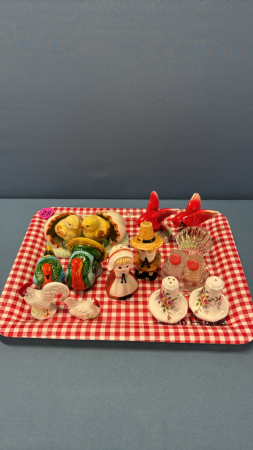 Approx. 7 Pairs of Salt & Peppers