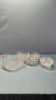 (3) Glass Bowls