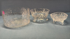 (3) Glass Bowls - 2