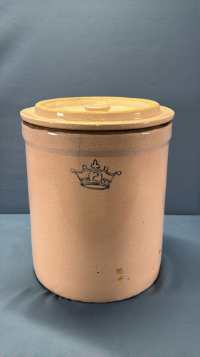 2 Gal Crock with Lid