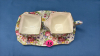 Royal Winton Cream & Sugar With Underplate - 3