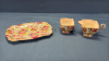 Royal Winton Cream & Sugar With Underplate - 4
