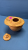 Turned Wooden Bowl & Turned Wooden Container - 4