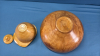 Turned Wooden Bowl & Turned Wooden Container - 5