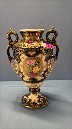 Hand Painted Nippon Vase