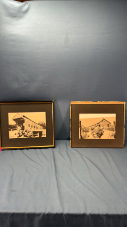 (2) Black & White Waterloo County Prints
