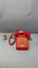 Red Push Button Phone