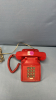 Red Push Button Phone - 2
