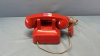 Red Push Button Phone - 4