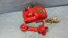 Red Push Button Phone - 6