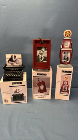 (3) Maldan Picture Frames