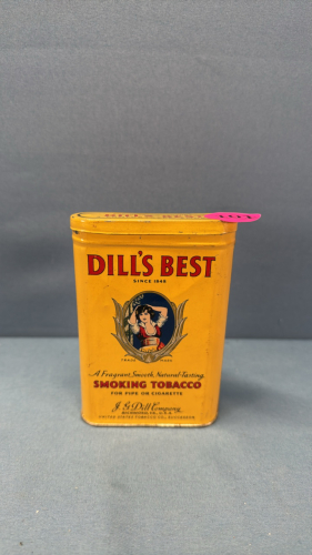 Dill's Best Smoking Tobacco Tin