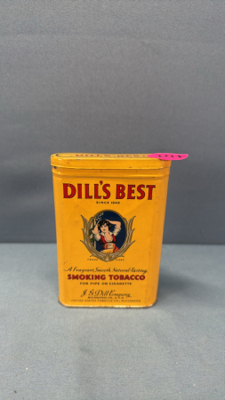 Dill's Best Smoking Tobacco Tin