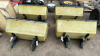 4 John Deere Fibreglass Planter Boxes with Lids