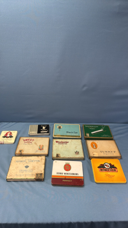 Selection of Cigarette Tins
