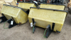 4 John Deere Fibreglass Planter Boxes with Lids - 2