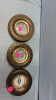 (3) Goodyear Rubber Tire Ash Trays - 2