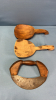 19in Long Wooden Butter Bowl - 2