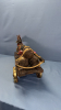 Plastic Horse with Cart & Plastic Saddle Horse - 13