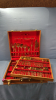 Large Set of Nickel-Bronze Flatware