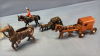 Tray of Small Horse Related Items - 7